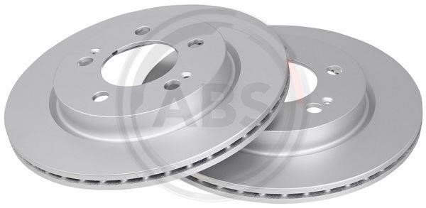 ABS 18774 Rear ventilated brake disc 18774