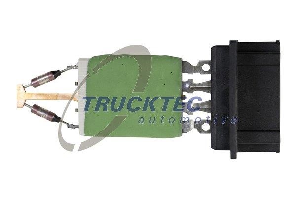 Trucktec 01.58.004 Resistor, interior blower 0158004