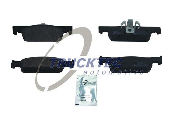 Trucktec 02.35.552 Front disc brake pads, set 0235552