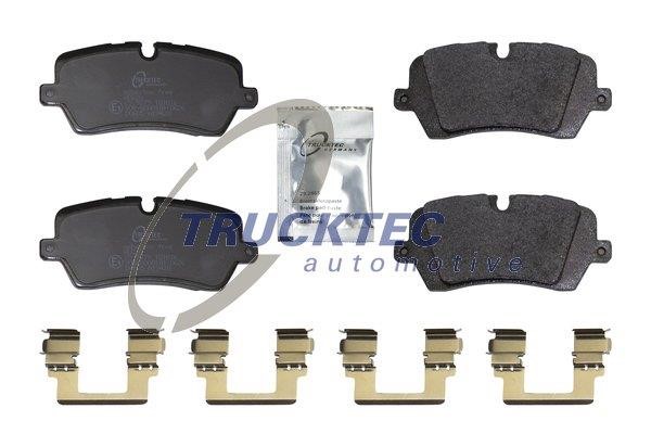 Trucktec 22.35.124 Rear disc brake pads, set 2235124