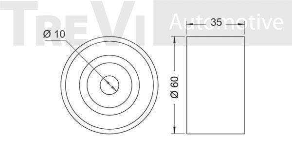 Buy Trevi automotive TD1337 at a low price in United Arab Emirates!