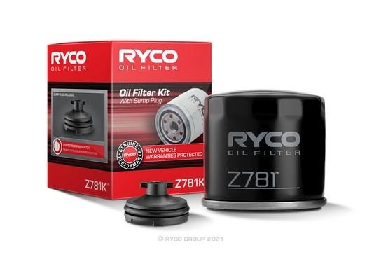 RYCO Z781K Oil Filter Z781K