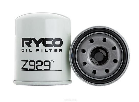 RYCO Z929 Oil Filter Z929