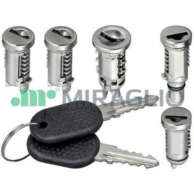Miraglio 85/203 Lock cylinder, set 85203
