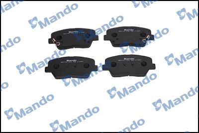 Brake Pad Set, disc brake Mando MBF011447