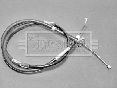 Borg & beck BKB1611 Cable Pull, parking brake BKB1611