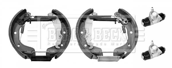 Borg & beck BBS1156K Brake shoe set BBS1156K