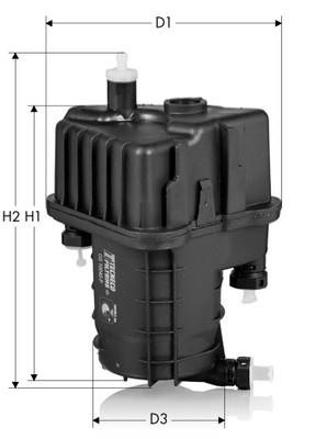 Tecneco GS10449-P Fuel filter GS10449P