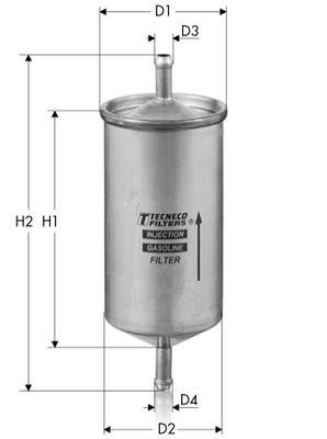 Tecneco IN11 Fuel filter IN11