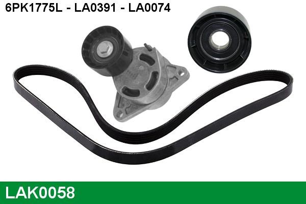 Lucas diesel LAK0058 Drive belt kit LAK0058