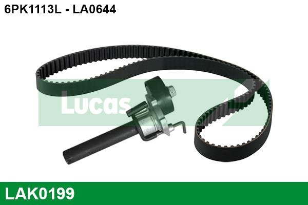 Lucas Electrical LAK0199 Drive belt kit LAK0199