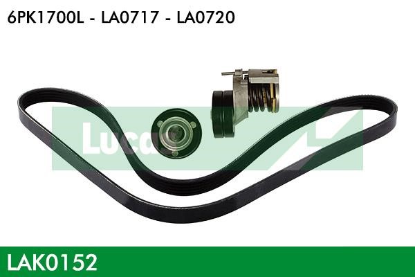 TRW LAK0152 Drive belt kit LAK0152