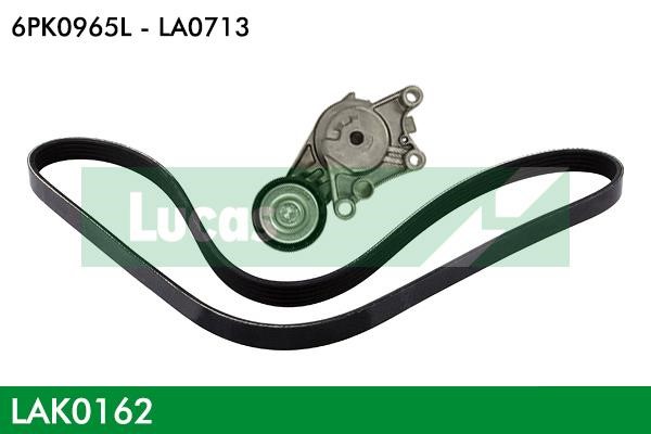 Lucas diesel LAK0162 Drive belt kit LAK0162