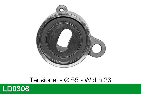 TRW LD0306 Tensioner pulley, timing belt LD0306