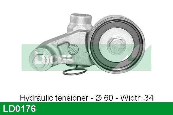 TRW LD0176 Tensioner pulley, timing belt LD0176