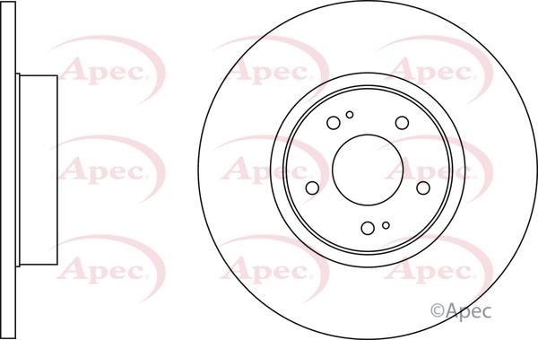 APEC braking DSK3203 Brake disk DSK3203