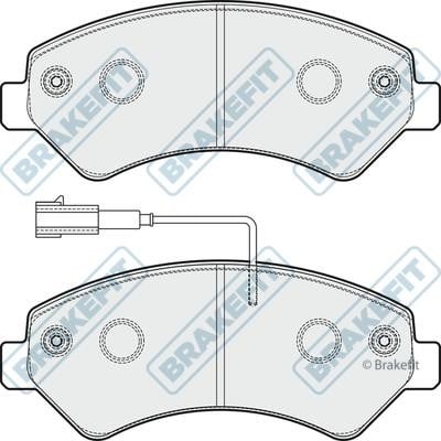 APEC braking PD3355 Brake Pad Set, disc brake PD3355