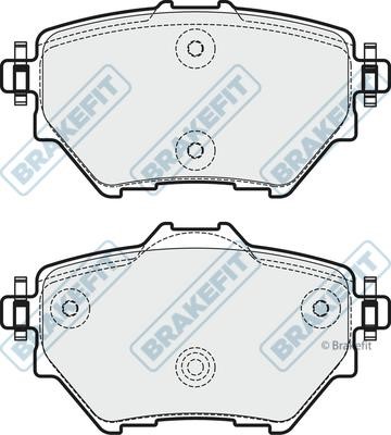 APEC braking PD3746 Brake Pad Set, disc brake PD3746