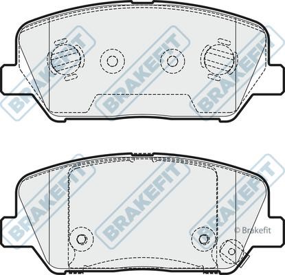 APEC braking PD3693 Brake Pad Set, disc brake PD3693