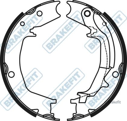 APEC braking BSH1137 Parking brake shoes BSH1137