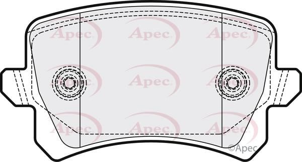 APEC braking PAD2190 Brake Pad Set, disc brake PAD2190
