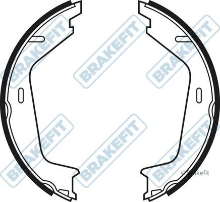 APEC braking BSH1011 Parking brake shoes BSH1011