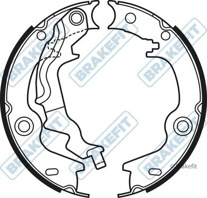 APEC braking BSH1085 Parking brake shoes BSH1085