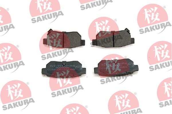 Sakura 601-40-6620 Brake Pad Set, disc brake 601406620
