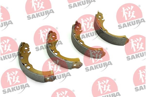 Sakura 602-10-4000 Brake shoe set 602104000