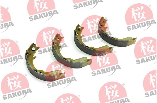 Sakura 602-00-7636 Parking brake shoes 602007636