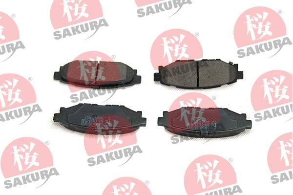 Sakura 601-70-7612 Brake Pad Set, disc brake 601707612