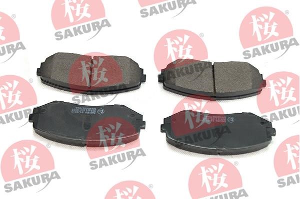 Sakura 600-80-7066 Brake Pad Set, disc brake 600807066