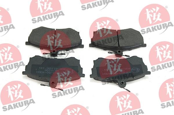 Sakura 600-50-4300 Brake Pad Set, disc brake 600504300