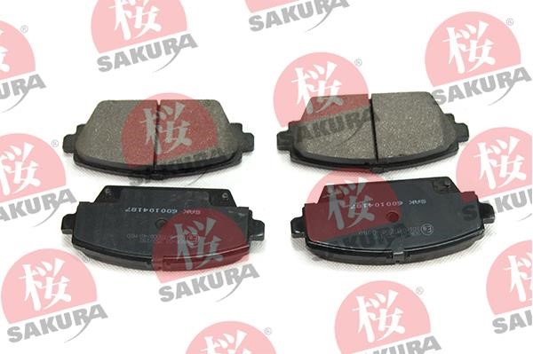 Sakura 600-10-4187 Brake Pad Set, disc brake 600104187