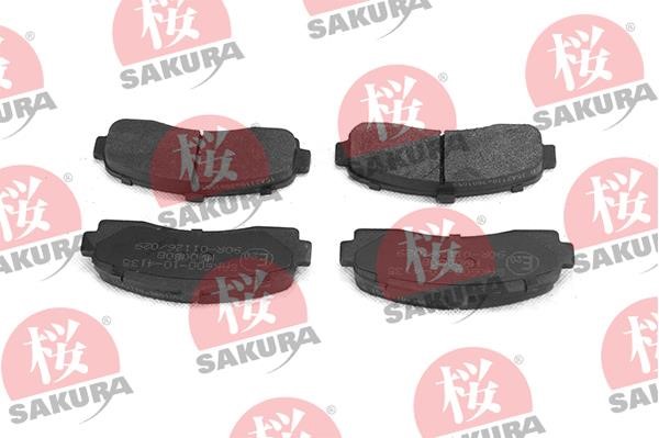 Sakura 600-10-4135 Brake Pad Set, disc brake 600104135