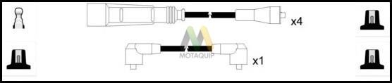 Motorquip LDRL1724 Ignition cable kit LDRL1724