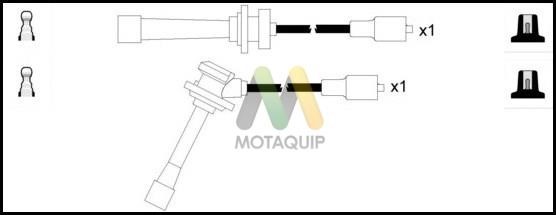 Motorquip LDRL1324 Ignition cable kit LDRL1324