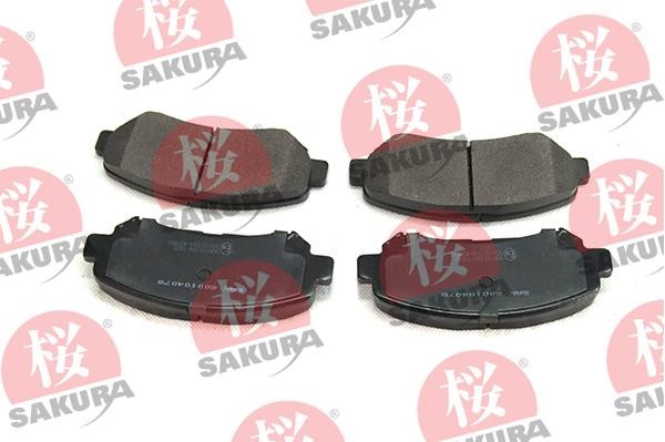Sakura 600-10-4078 Brake Pad Set, disc brake 600104078