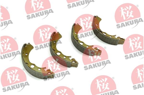 Sakura 602-40-6650 Brake shoe set 602406650