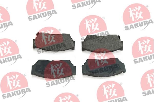 Sakura 600-10-4060 Brake Pad Set, disc brake 600104060
