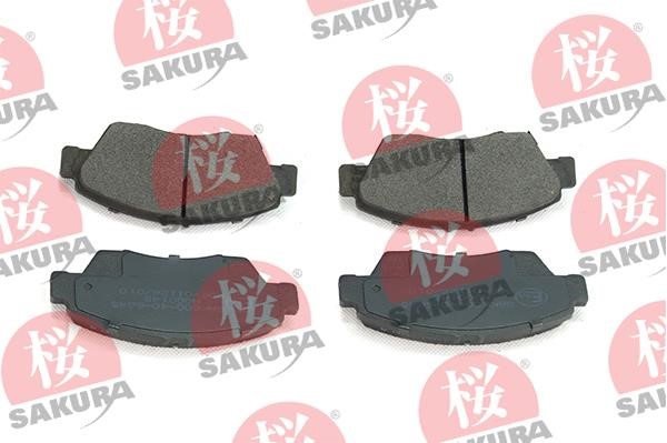 Sakura 600-40-6645 Brake Pad Set, disc brake 600406645