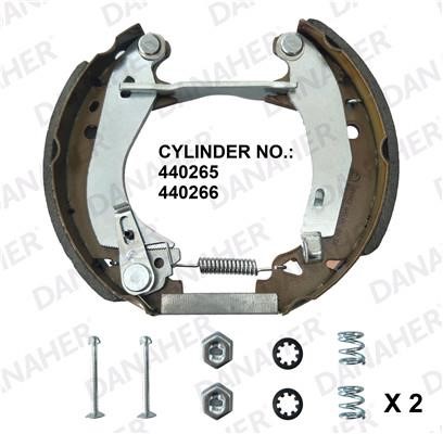 Danaher 210.00.10591C Brake shoe set 2100010591C