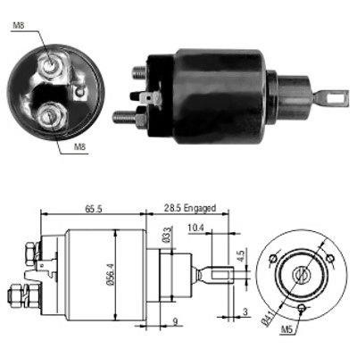 We Parts 471480068 Solenoid switch, starter 471480068