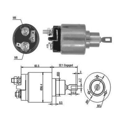 We Parts 471480030 Solenoid switch, starter 471480030