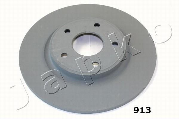 Japko 61913 Rear brake disc, non-ventilated 61913