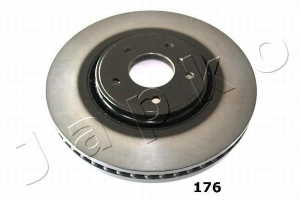 Japko 60176 Front brake disc ventilated 60176