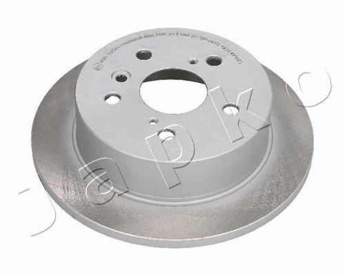 Japko 61261C Rear brake disc, non-ventilated 61261C