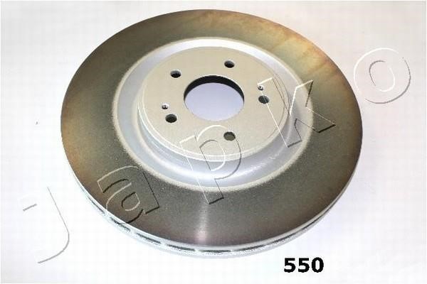 Japko 60550 Front brake disc ventilated 60550