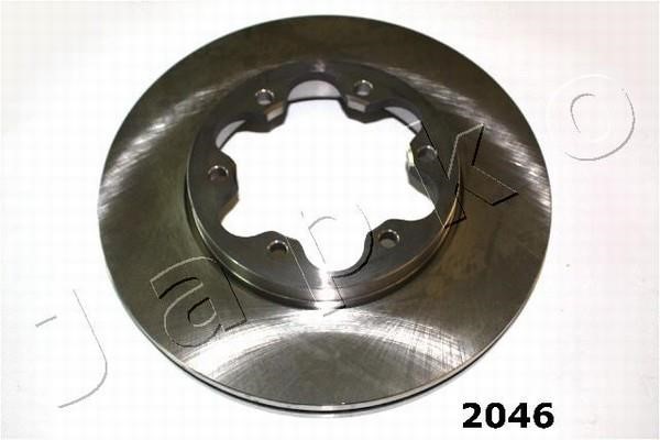 Japko 602046 Front brake disc ventilated 602046