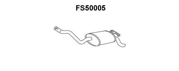 Faurecia FS50005 End Silencer FS50005